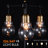 65" 3-Light Industrial Tree Floor Lamp