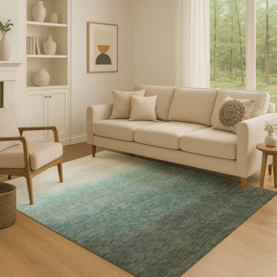 Premium Machine Washable Ariel Ombre Rug