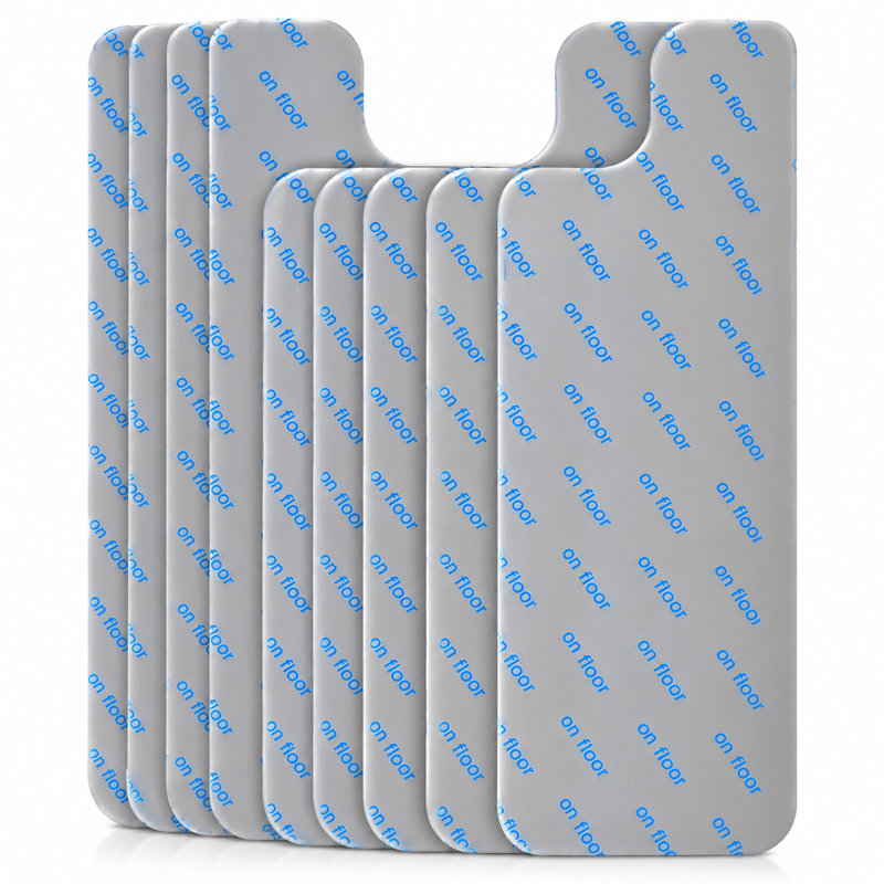 Ruban de tapis antidérapant intérieur / extérieur à double surface Denetra (0,24 po), Gris