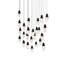 Martini 25 Light Crystal LED Multi-Light Pendant-1588366515-1588366514