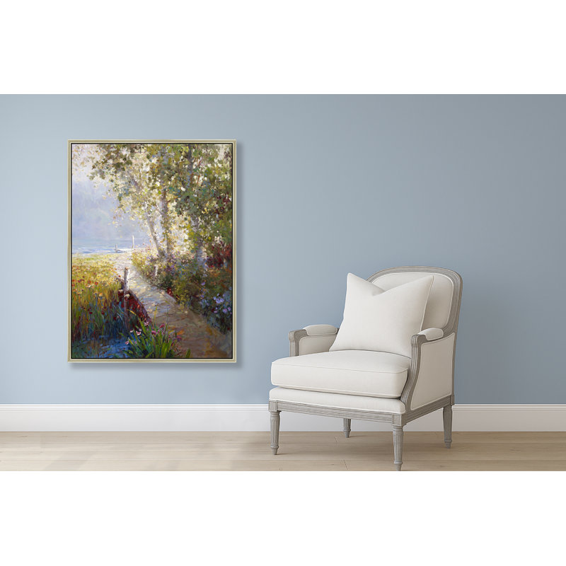 Harbor Breeze And Dappled Light Print, 42" H x 32" W, Brown