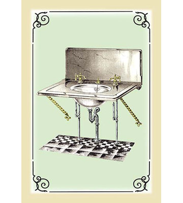 Mint Sink - Unframed Graphic Art