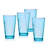 Fitz and Floyd Wildflower Highball Glasses-85816798-85816801