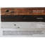 Tablettes flottantes en bois de grange récupéré avec supports à profil bas-70888138-70888136