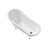 53.1'' x 25.6'' Freestanding Soaking Acrylic Bathtub-72770254-76285534