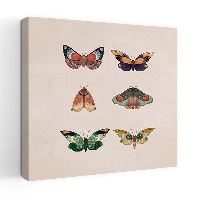 Art mural, papillon, papillon, papillon, H 24 po x l 24 po