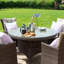 Zayd Seat Round Rattan Dining Set-9114613