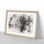 Wild Lioness Watercolour - Framed Print-56882370-56882375