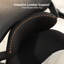 Chaise de bureau ergonomique noire Cablady-1558858988