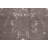 One-of-a-Kind 5'8" x 7'9" New Age Rectangle Silk and Wool Area Rug in Brown and Ivory