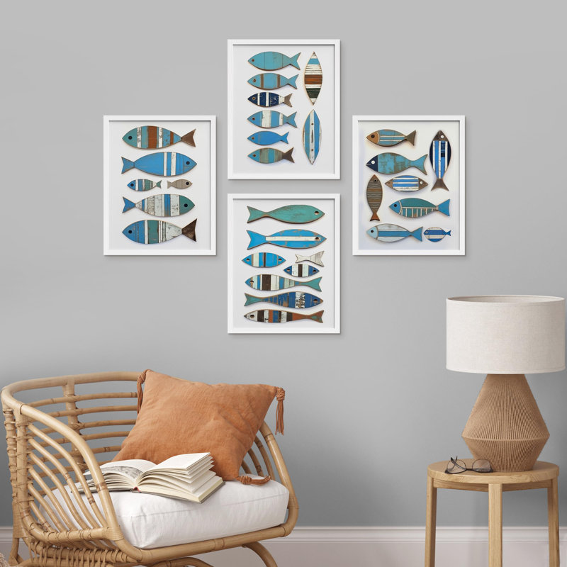 Coastal Charm, Blanc, H 16 po x l 12 po