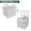 17 Stories Lyndyn 76cm W 88L Water Resistant Wicker Deck Box-679785999