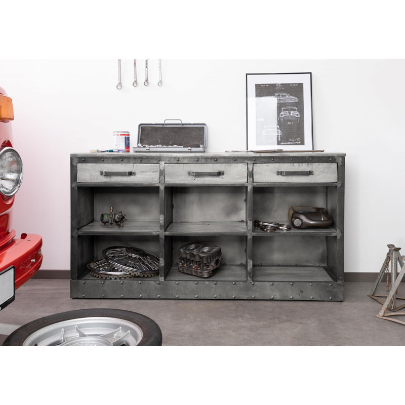 Heavy Industry 153cm Sideboard, Grey