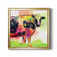 Sainte vache! - Peinture sur toile encadrée-581871141-581871140