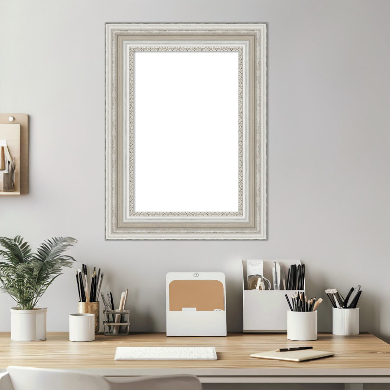 Conseils d'organisation de tableau magnétique effaçable à sec pour salon, H 24 po x l 18 po, Argent