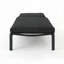 Chaise longue de patio en bois