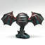 Figurine 6,3 pouces en oignon flottant Steampunk