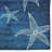 Kivett Blue Indoor Outdoor Machine Washable Rug-1208098855