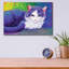"Chat tuxedo mauve" par Rebecca Wang Art-273662194