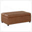 Lit simple avec repose-pieds pliant avec matelas et lit d'invité convertible brun
