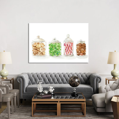 «Holiday Candy I» par Lanie Loreth - peinture sur toile tendue
