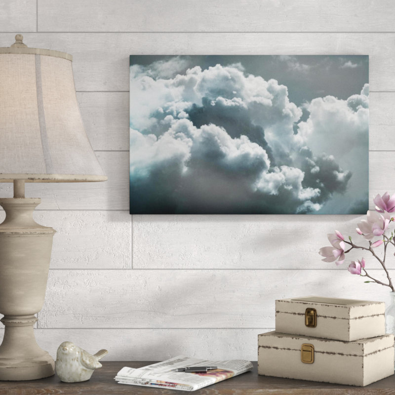 «Big Cloud I» par Michelle Bennett, impression sur toile tendue, Extérieur, H 16 po x l 24 po