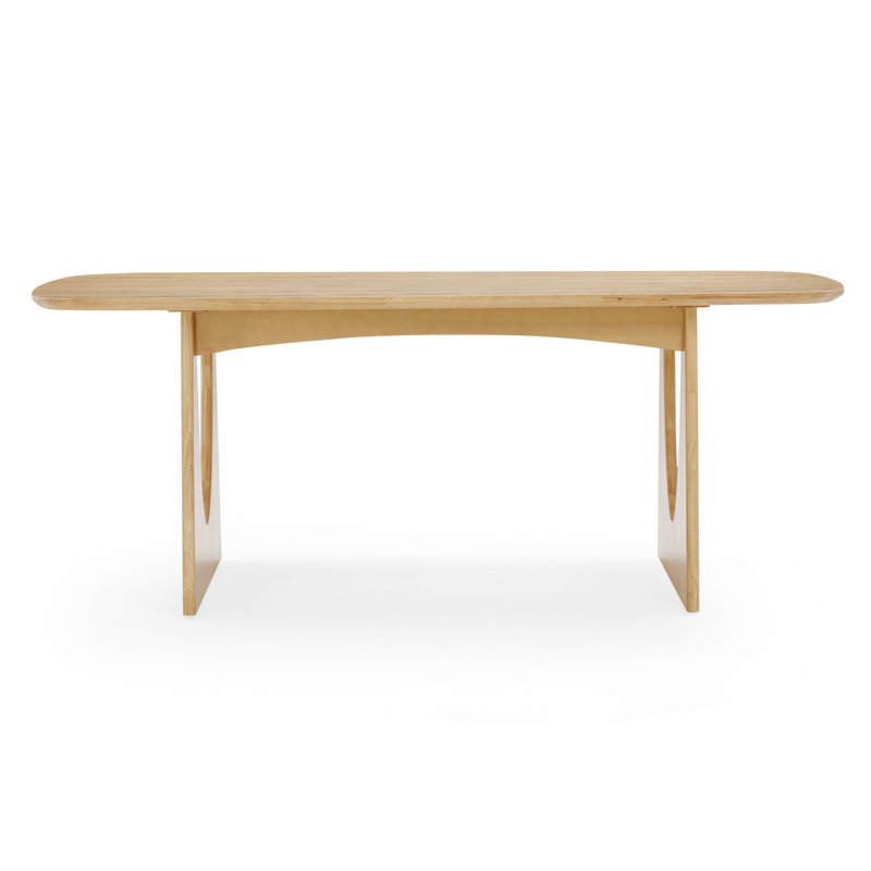 Cybill Solid Wood Base Dining Table