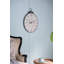 Horloge murale antique blanche 18 "x 29", horloge traditionnelle rétro