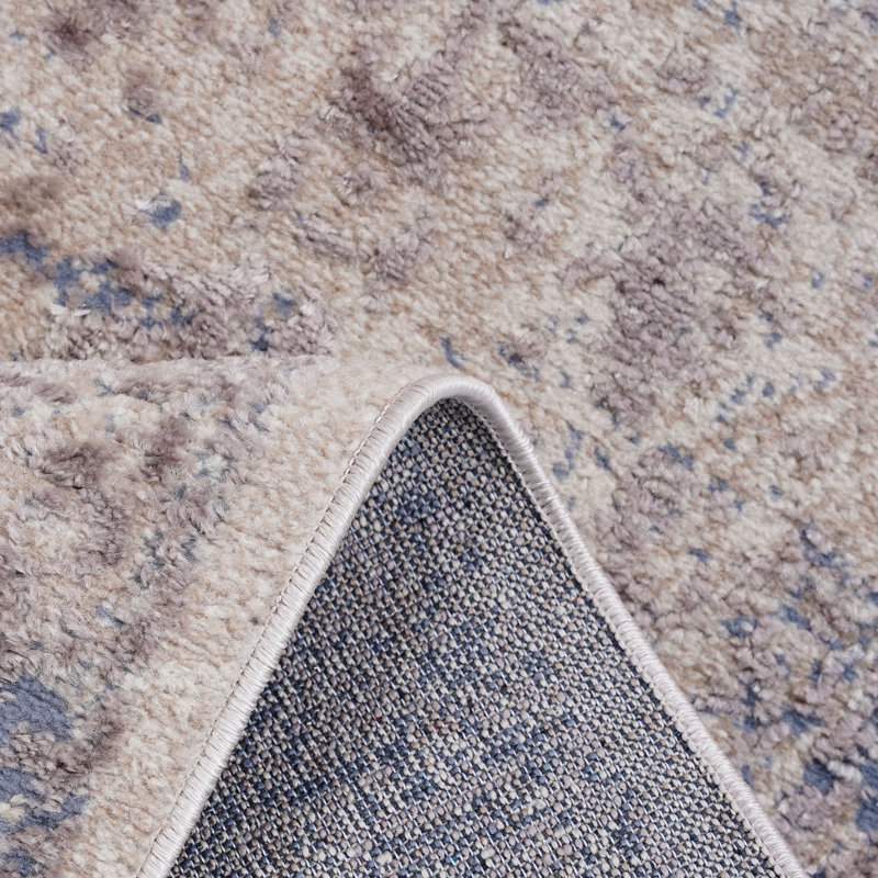 Oriental Indoor / Outdoor Rug, Rectangle 6'7" x 9'