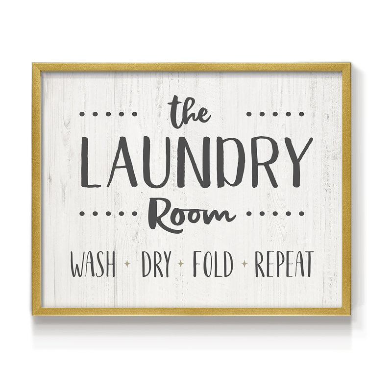 The Laundry Room -Framed Print - Restickable, 8" H x 10" W