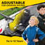 Kart électrique, grande batterie 24 V 9 Ah, kart pour enfants avec deux moteurs de 150 W, siège réglable et ceinture de sécurité à 5 points à haute vitesse à démarrage rapide 11,2MPH, pour 6 à 12 ans, blanc-119918465