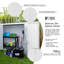 Remise de jardin en acier galvanisé l 10 pi x P 2,5 po Absco Space Saver Surfmist-111668645