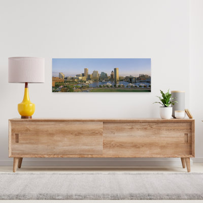 Baltimore MD by J Sohm/VOA LLC - Wrapped Canvas Panoramic Print