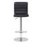 Denmark Swivel Upholstered Adjustable Height Counter Stool with Metal Frame-17924788