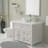 Mocoloo 16'' White Ceramic Circular Bathroom Sink