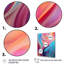 «Transitional Pink and Blue Shapes III», art mural abstrait sur toile-1315743695-1315743680