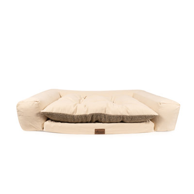 Rectangle Orthopedic Pet Couch with Removable Cover