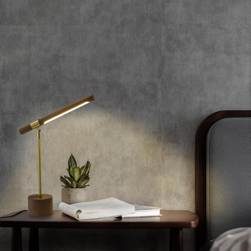 Modern LED Table Lamp With Adjustable Folding Arm, Touch Control, 3 Colour Modes, Dimmable