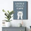 «Little Man Cave» par Natalie Carpentieri - reproduction d'art textuel sur toile tendue-258198614