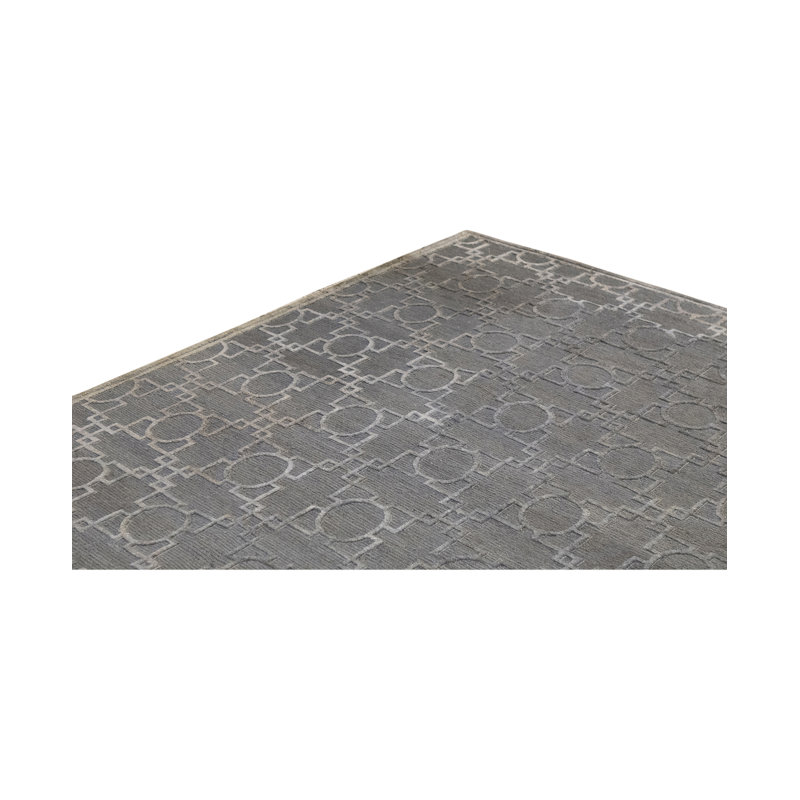 Hand-Knotted High-Quality Blue Area Rug