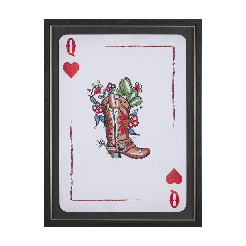 Hinckley West II By Studio, Toile tendue avec cadre Wild West II