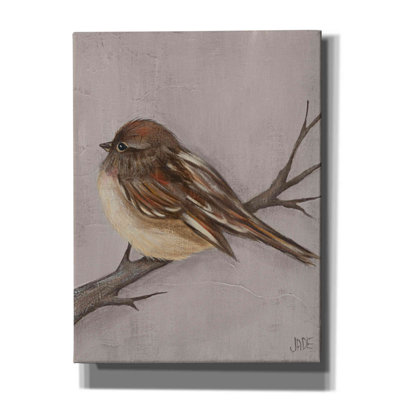 «Winter Bird III» par Jade Reynolds, art mural sur toile