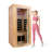 Single Person Hemlock Bluetooth Compatible Low EMF FAR Infrared Sauna for Indoor Use-107962512