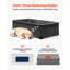 Évier de cuisine simple encastrable 32 po, lavabo de ferme encastré en acier inoxydable avec accessoires, éviers de lave-vaisselle pour véhicules récréatifs, cuisine de préparation, salle de lavage, bar