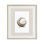 «Vintage Sports Baseball», reproduction encadrée sous verre, design par Christine Simpson Art
