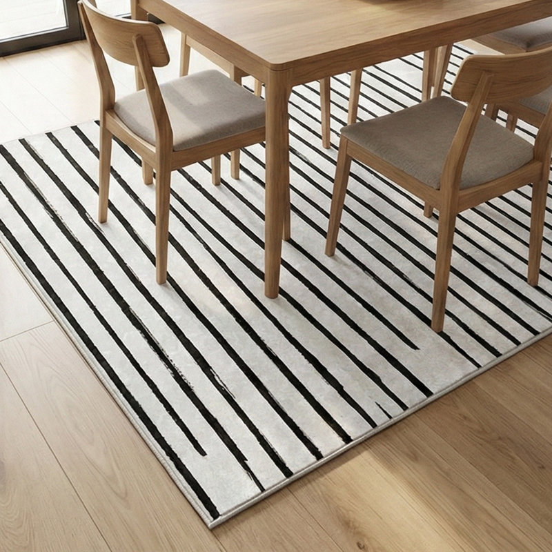 Kilean Modern Linear Area Rug