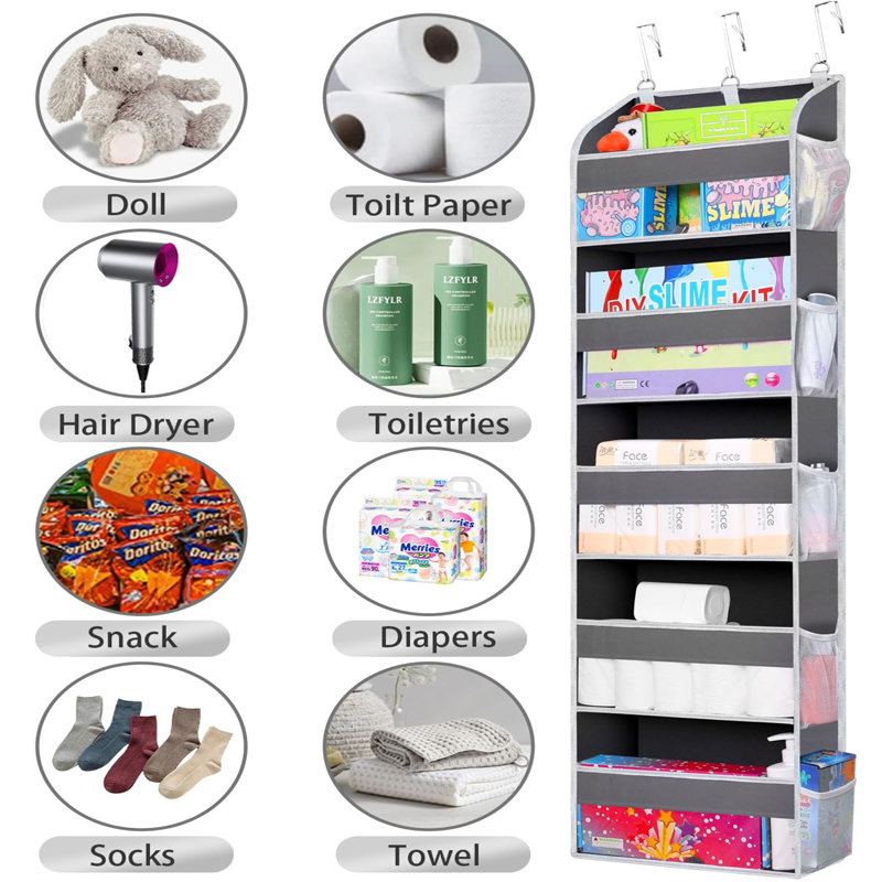 10cm Closet System, Grey