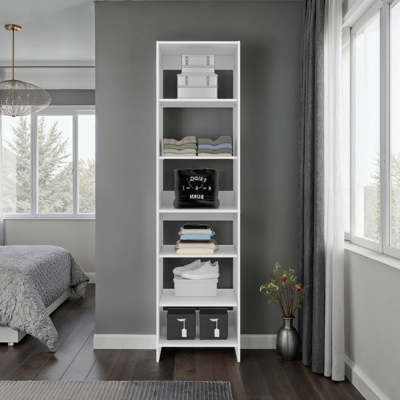 Cabot, 6 tablettes, blanc