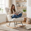 Chaise berçante Modern-311237566