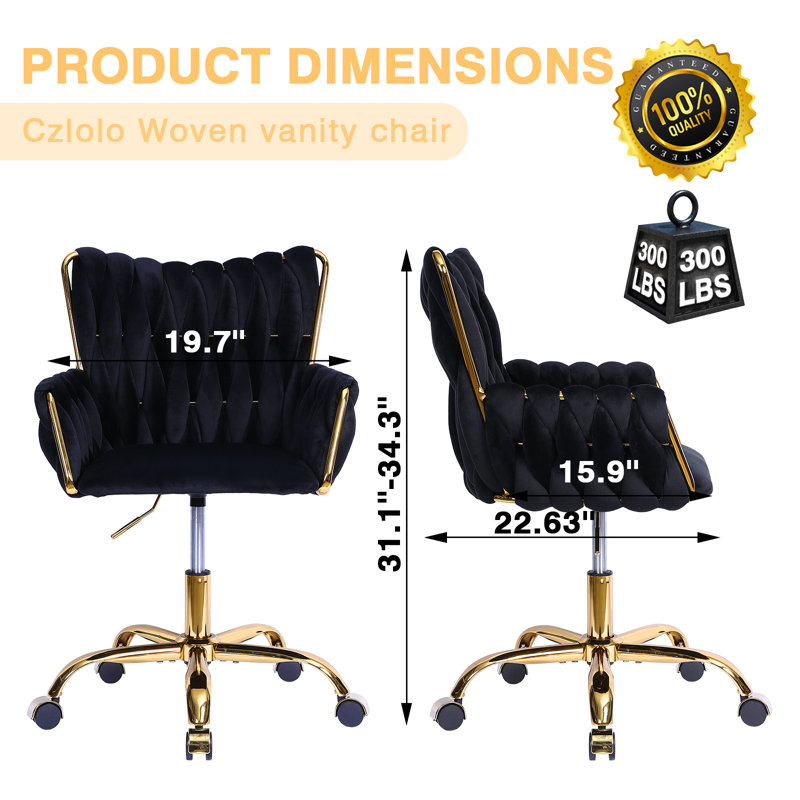 Fauteuil de coiffeuse Velvet